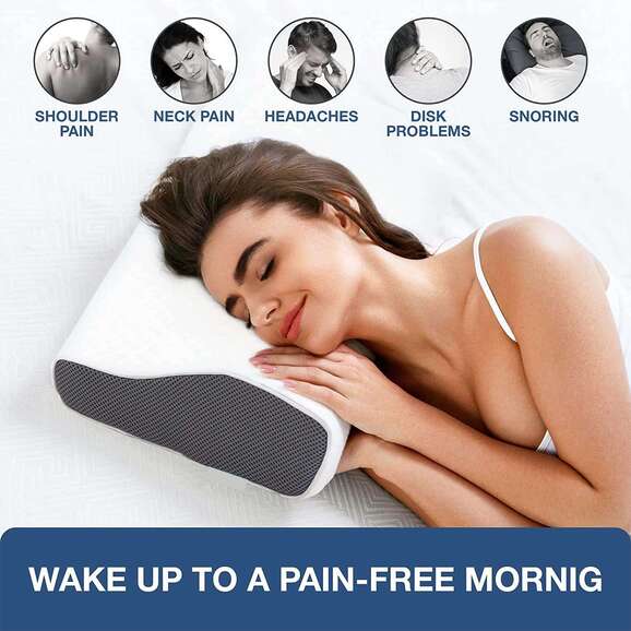 Ultra Neck Support Memory Foam Bed Pillow in Dubai